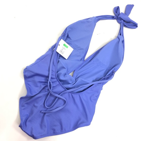Cyn Luca lavender keyhole one piece swimsuit Large - Picture 7 of 8